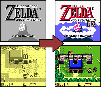 Link's Awakening - Jeu des différences