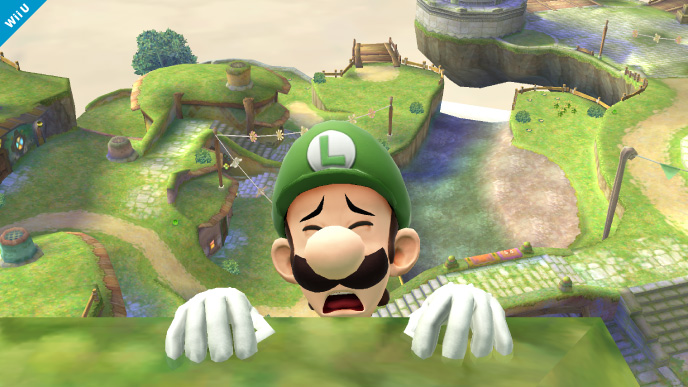 Super Smash Bross Luigi