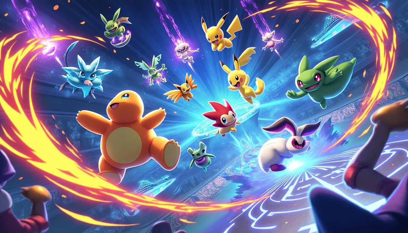 découvrez pokémon unite, le moba ultime qui allie stratégie et teamwork dans un monde rempli de vos pokémon préférés. affrontez d'autres équipes en temps réel, améliorez vos compétences, et plongez dans des batailles passionnantes où chaque décision compte. rejoignez la lutte pour la victoire et montrez vos talents d'entraîneur !
