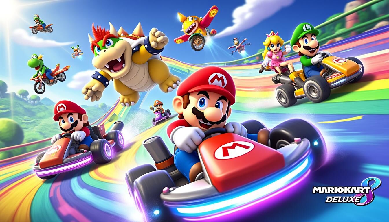 Découvrez en 2025 quelle est la meilleure combinaison de personnages, karts et accessoires dans Mario Kart 8 Deluxe pour dominer chaque course et améliorer vos performances en ligne.