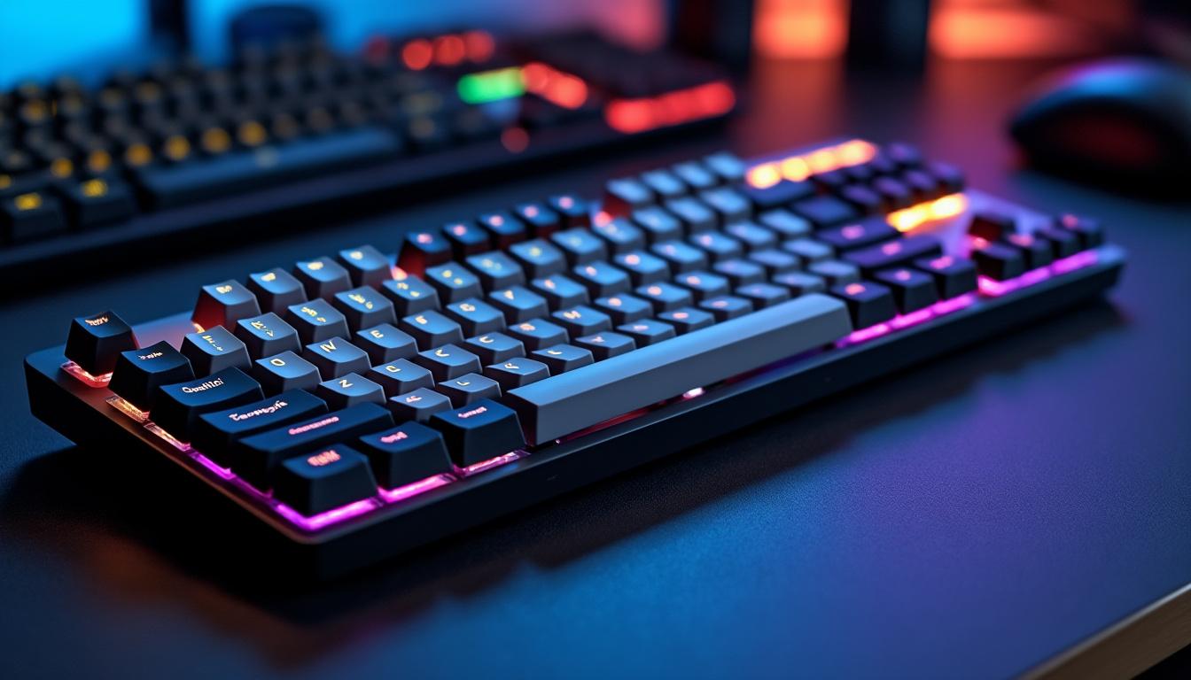 découvrez notre guide complet pour choisir un clavier mécanique silencieux adapté à vos besoins, alliant performance et confort d'utilisation.