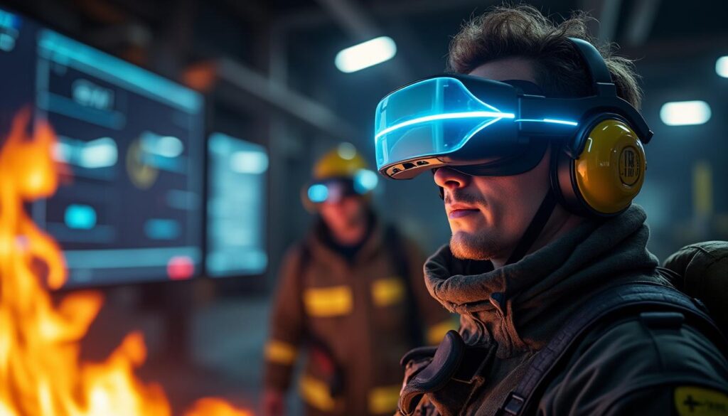 découvrez notre formation incendie en réalité augmentée pour une immersion sécurisée et interactive, afin d'améliorer vos compétences en prévention des risques incendie.